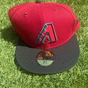 New Era MLB Diamondbacks Hat Size 7 3/4
